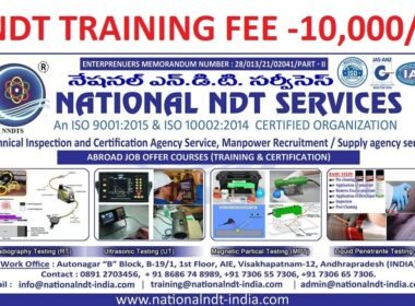 NDT TRAINING COURSES